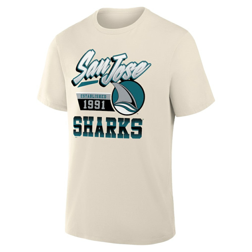 NHL Cream San Jose Sharks Alternate Legacy T-Shirt
