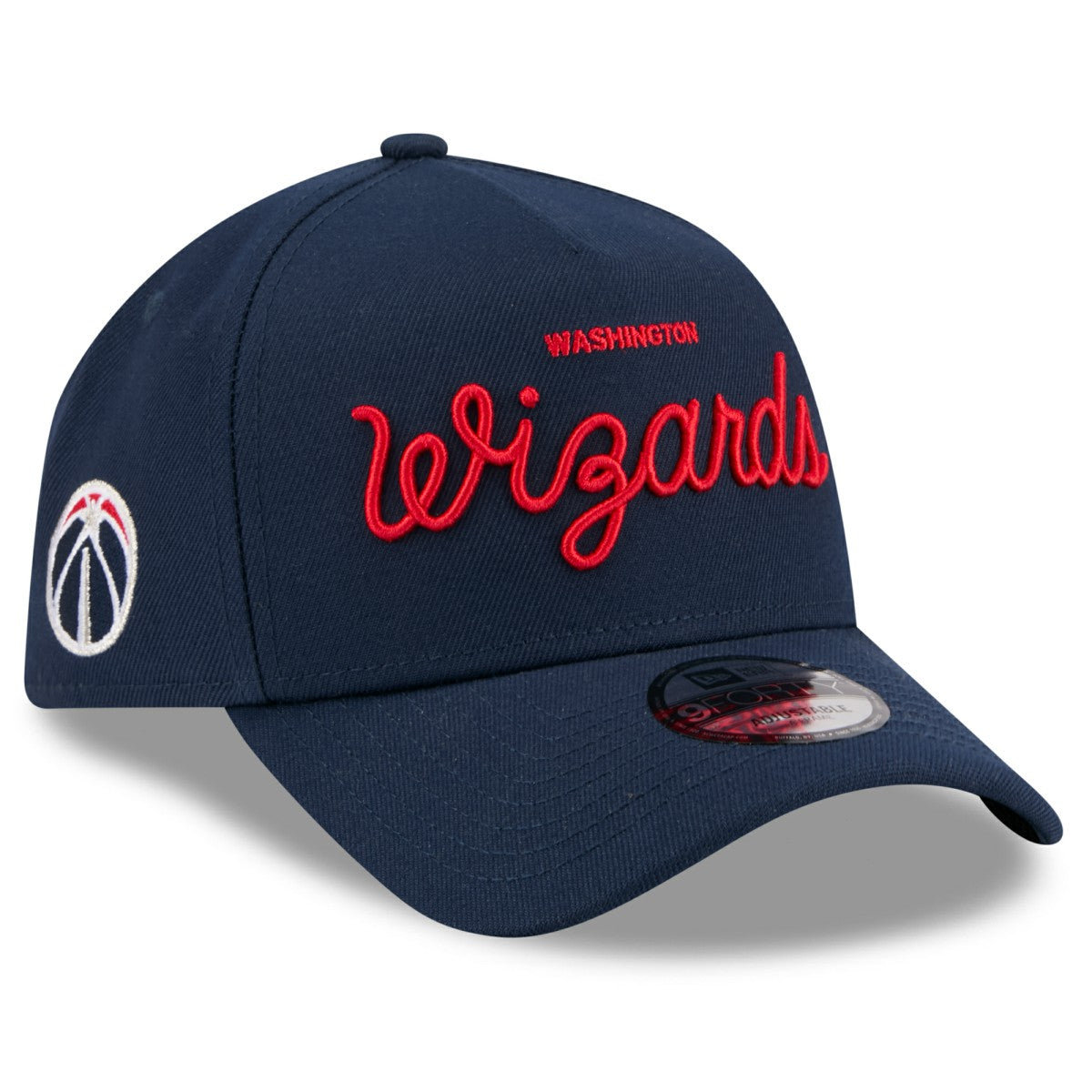 NBA Washington Wizards x Malbon Golf Unisex 9FORTY A-Frame Adjustable Hat
