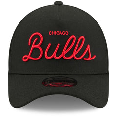 NBA Chicago Bulls x Malbon Golf Unisex 9FORTY A-Frame Adjustable Hat
