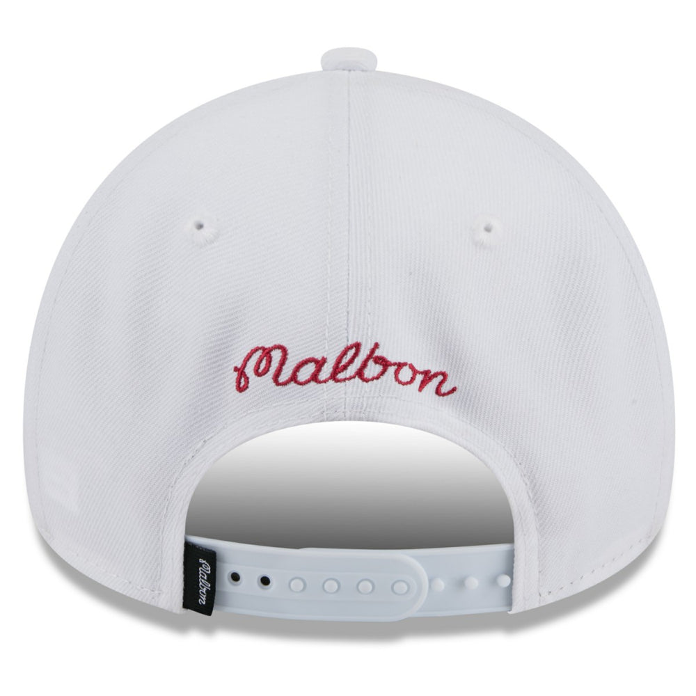 NBA Miami Heat x Malbon Golf Unisex 9FORTY A-Frame Adjustable Hat
