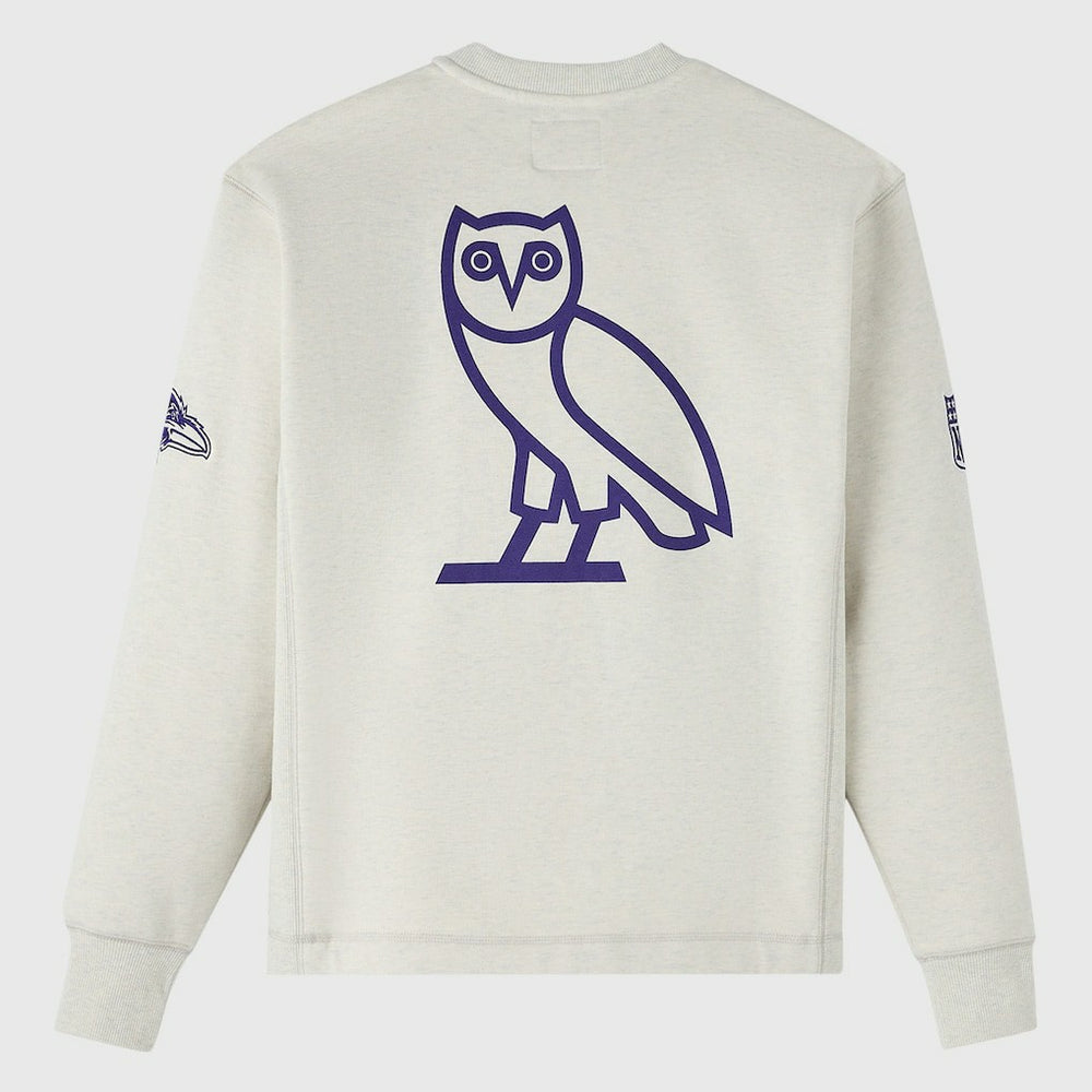 OVO x NFL Unisex Fleece Sweatshirt - Baltimore Ravens