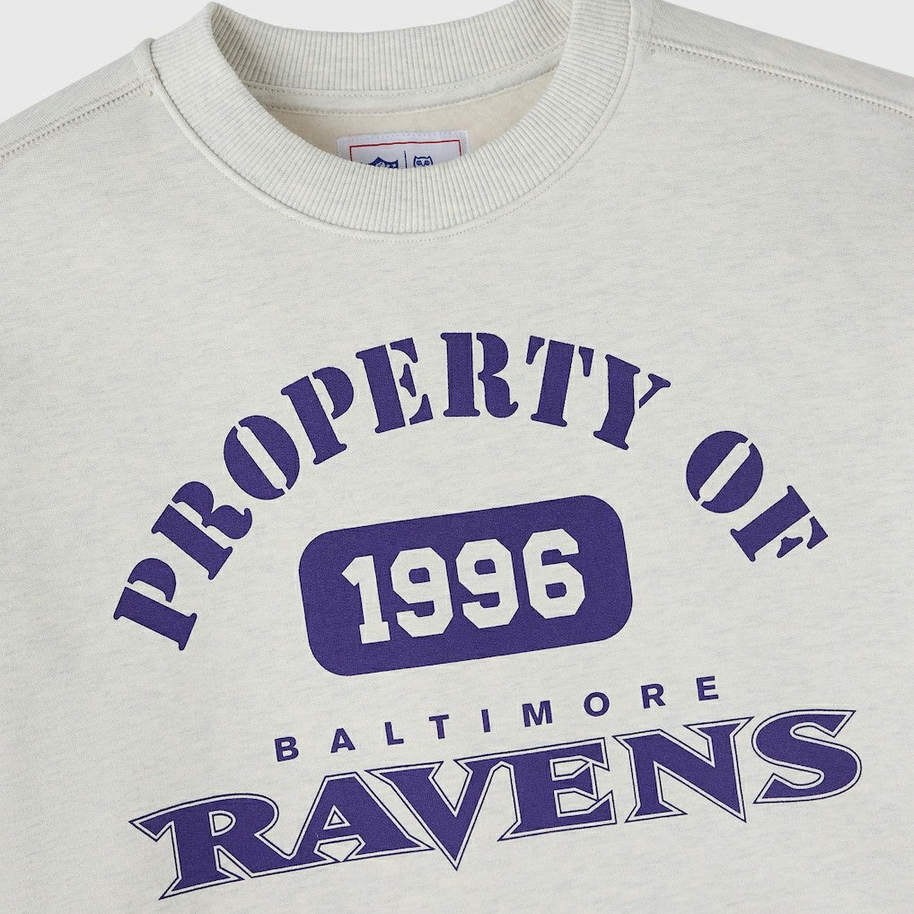 OVO x NFL Unisex Fleece Sweatshirt - Baltimore Ravens