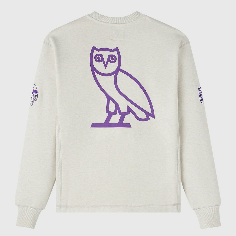 OVO x NFL Unisex Fleece Sweatshirt - Minnesota Vikings