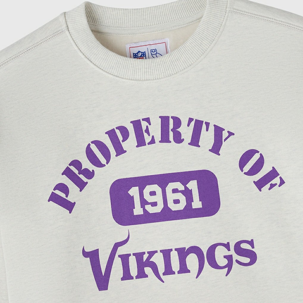 OVO x NFL Unisex Fleece Sweatshirt - Minnesota Vikings