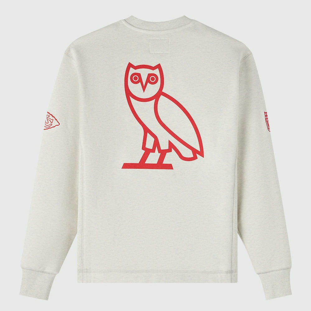 OVO x NFL Unisex Fleece Sweatshirt - Kansas City Chiefs