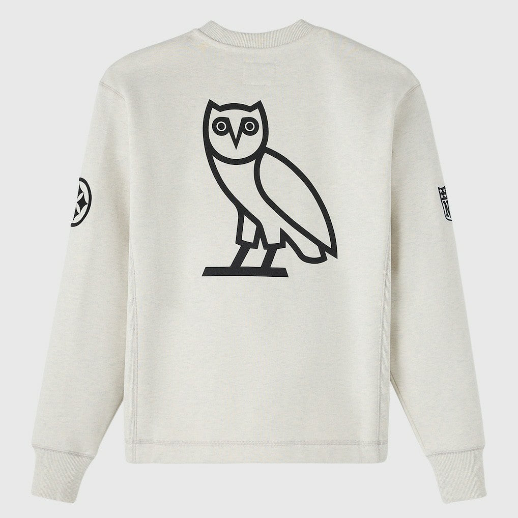 OVO x NFL Unisex Fleece Sweatshirt - Pittsburgh Steelers