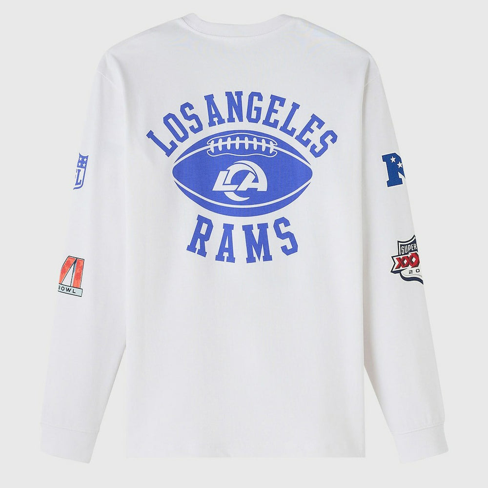 OVO x NFL Unisex Long Sleeve T-Shirt - Los Angeles Rams