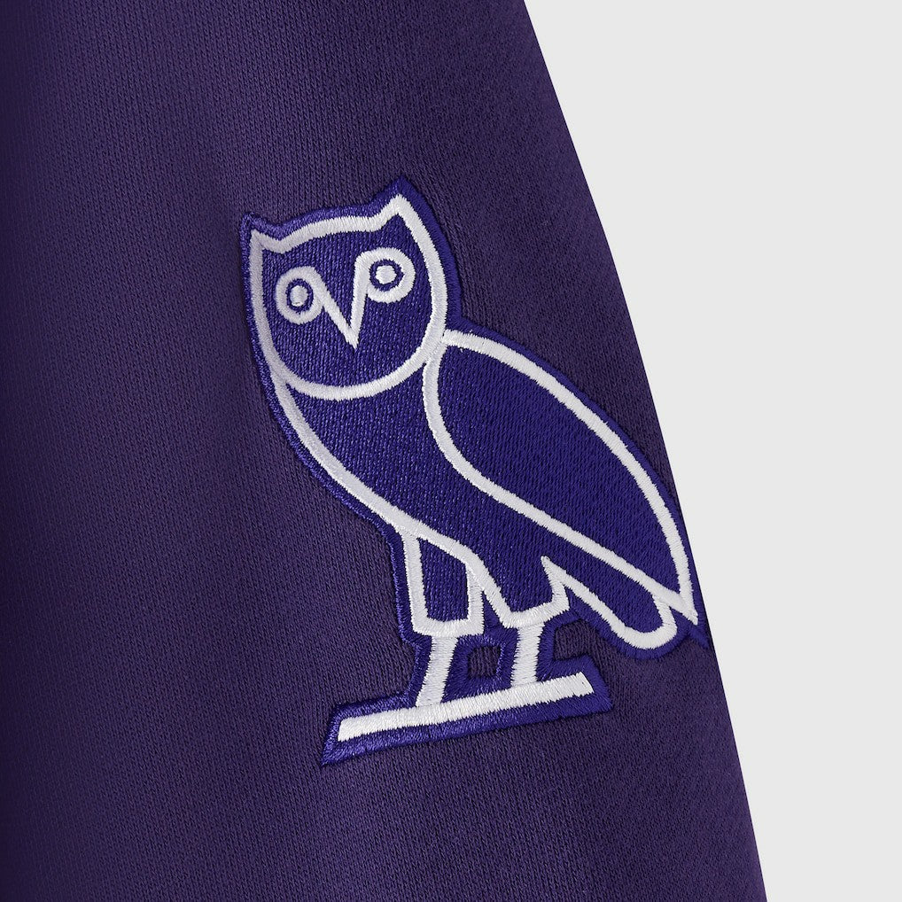 OVO x NFL Unisex Full-Zip Waffle-Lined Hoodie - Baltimore Ravens