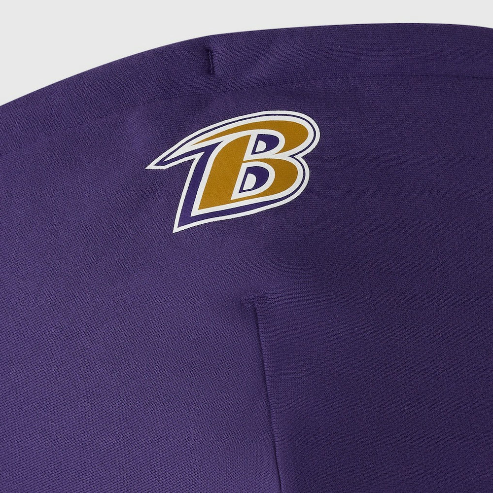OVO x NFL Unisex Full-Zip Waffle-Lined Hoodie - Baltimore Ravens