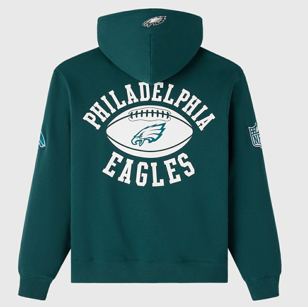 OVO x NFL Unisex Full-Zip Waffle-Lined Hoodie - Philadelphia Eagles