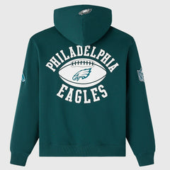 OVO x NFL Unisex Full-Zip Waffle-Lined Hoodie - Philadelphia Eagles