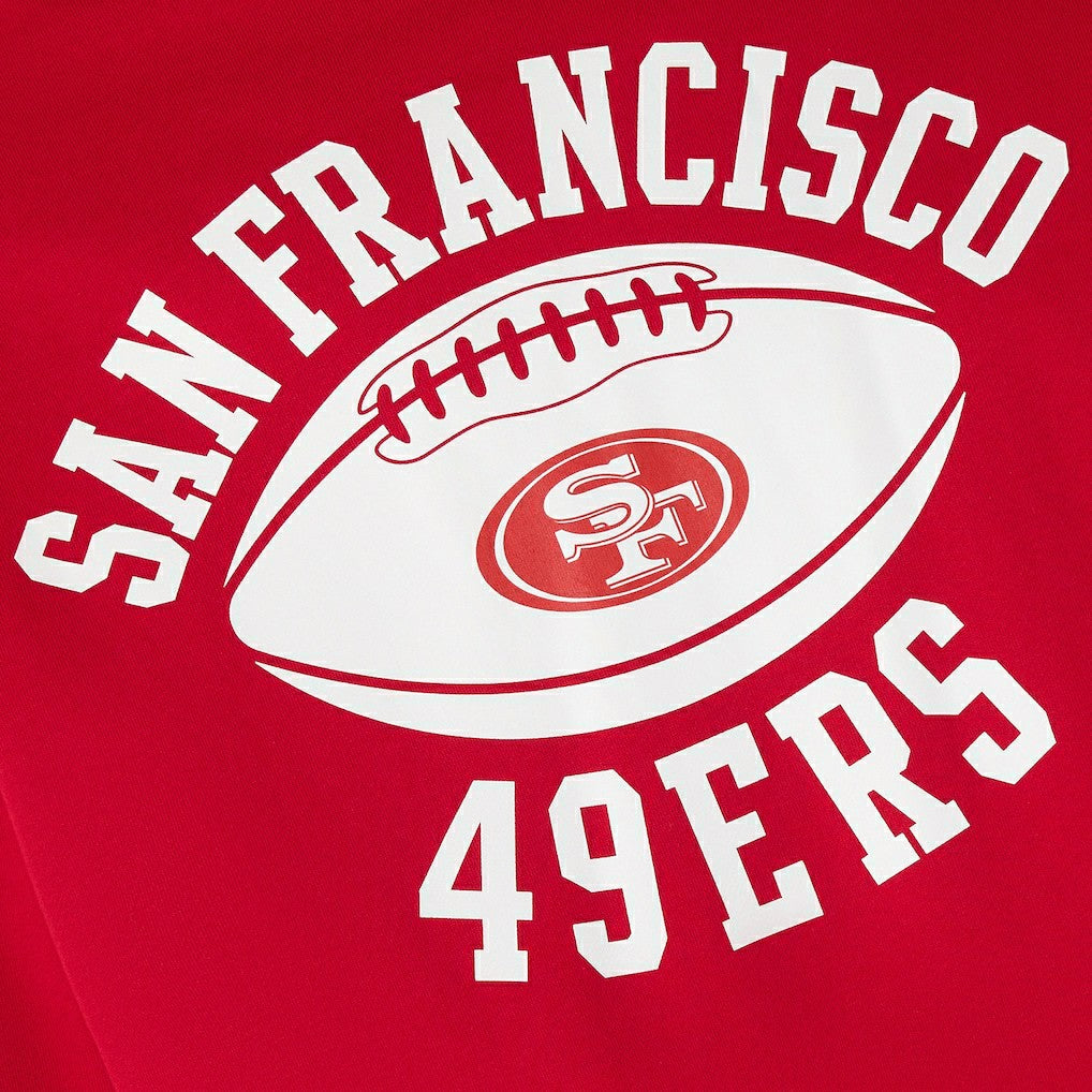 OVO x NFL Unisex Full-Zip Waffle-Lined Hoodie - San Francisco 49ers