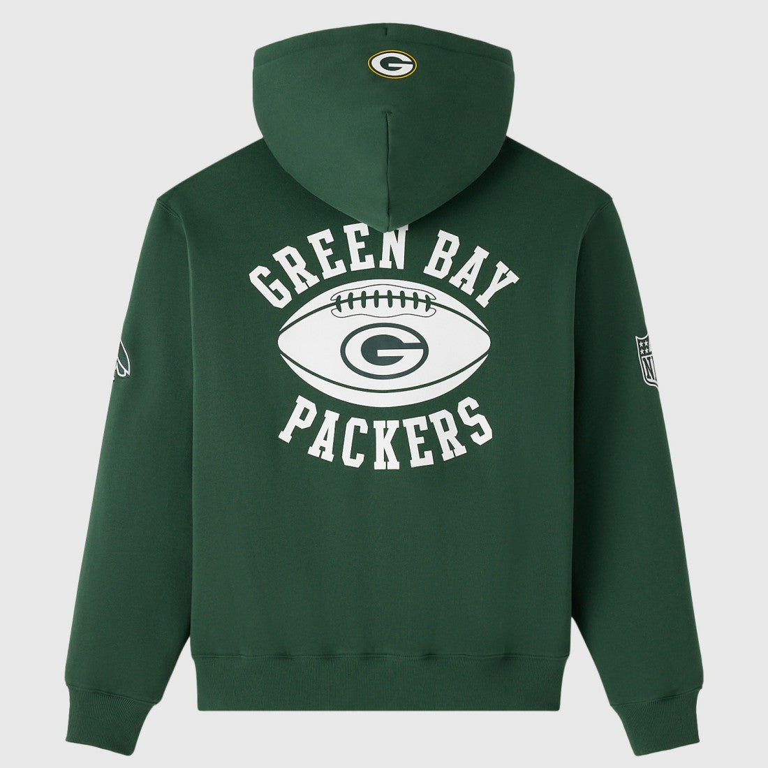 OVO x NFL Unisex Full-Zip Waffle-Lined Hoodie - Green Bay Packers