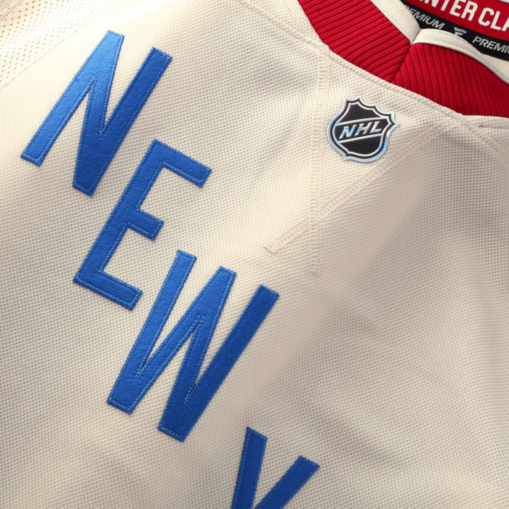 NHL Beige New York Rangers Fanatics 2026 NHL Winter Classic Premium Jersey