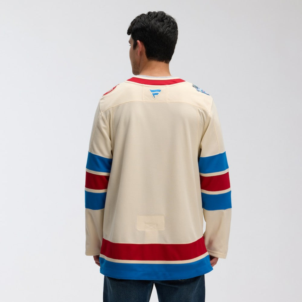 NHL Beige New York Rangers Fanatics 2026 NHL Winter Classic Authentic Pro Jersey