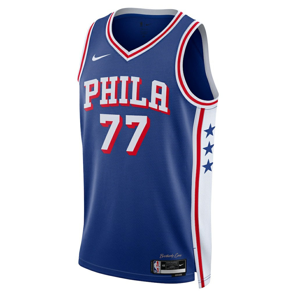 NBA VJ Edgecombe Philadelphia 76ers Unisex Swingman Jersey