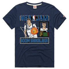 NBA Cooper Flagg Dallas Mavericks Homage Unisex NBA Jam Tri-Blend T-Shirt sale