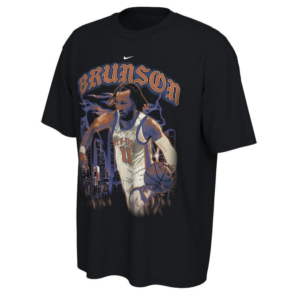 NBA Jalen Brunson New York Knicks Unisex 2025/26 City Edition Player Graphic T-Shirt