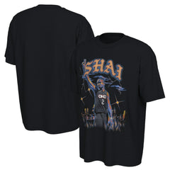NBA Shai Gilgeous-Alexander Oklahoma City Thunder Converse Unisex 2025/26 City Edition Player Graphic T-Shirt