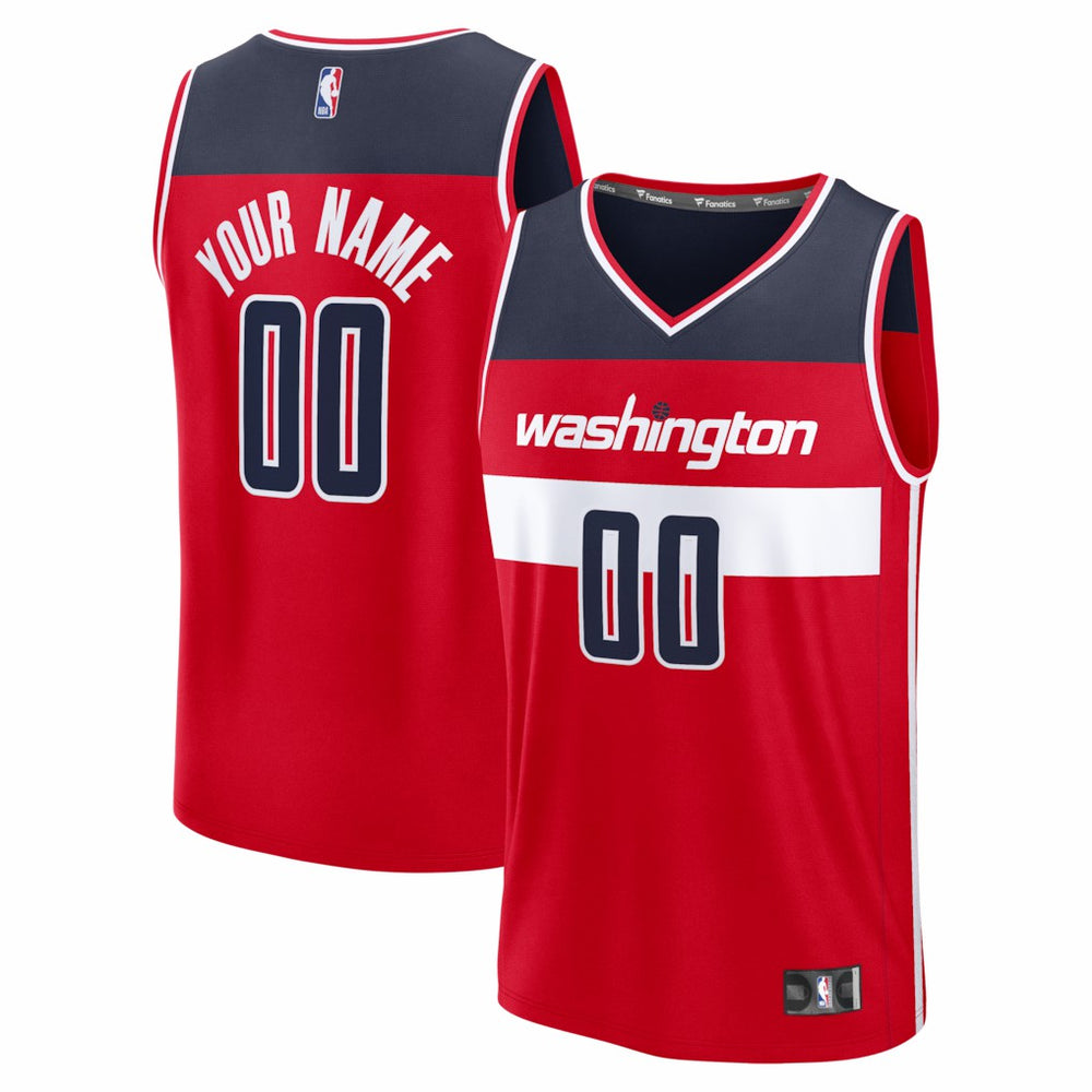 NBA Washington Wizards Fastbreak Custom Jersey