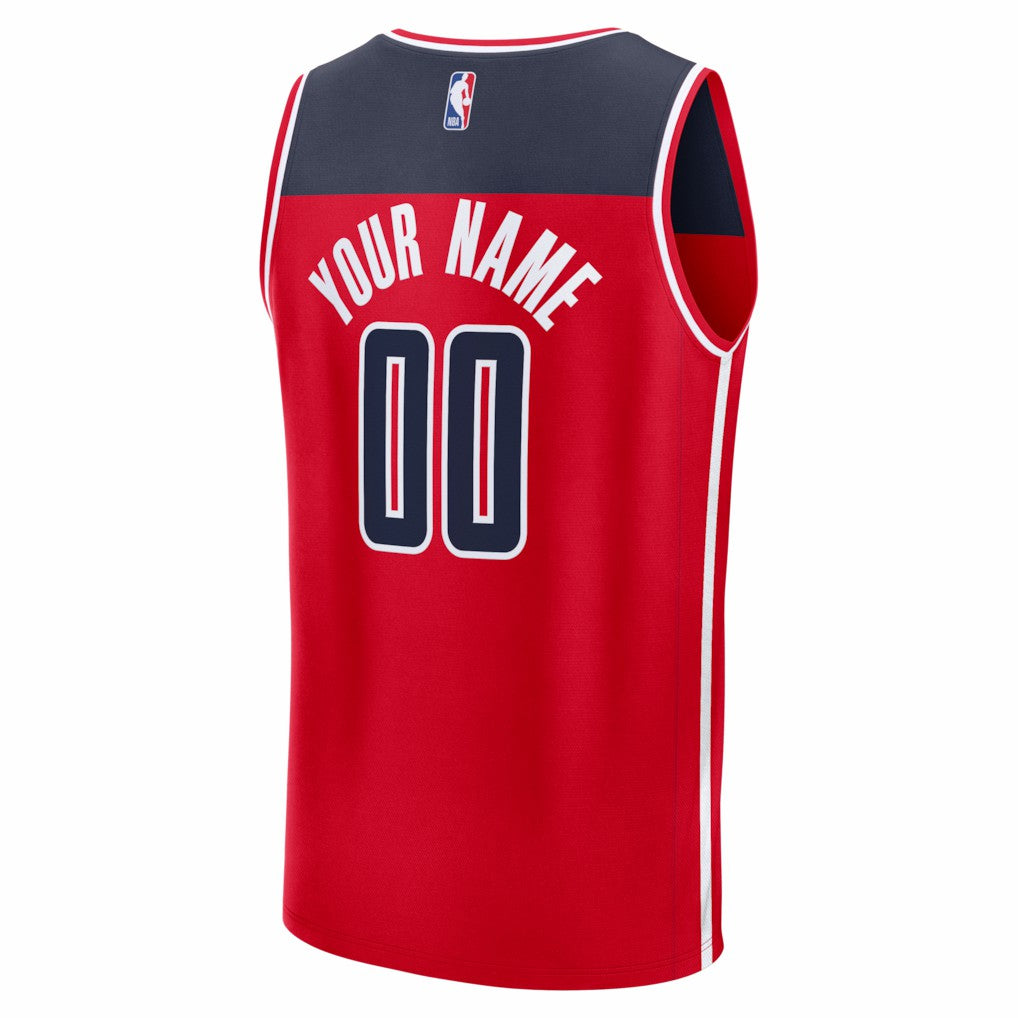 NBA Washington Wizards Fastbreak Custom Jersey