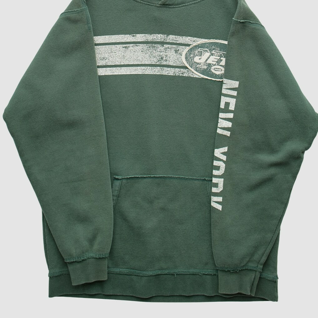 2000s Hooded Pullover Sweatshirt - New York Jets