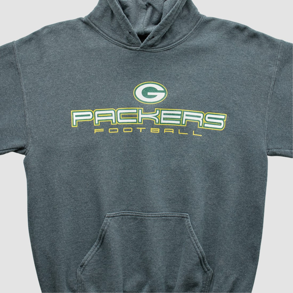 2000s Hooded Pullover Sweatshirt - Green Bay Packers