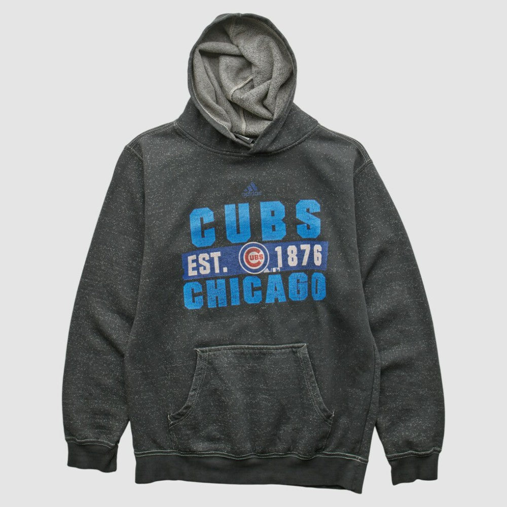 MLB Chicago Cubs Adidas 2010s Hooded Pullover Sweatshirt