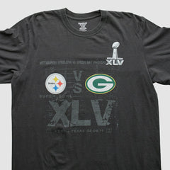 Superbowl XLV Reebok 2011 Long Sleeve T-shirt - Pittsburgh Steelers