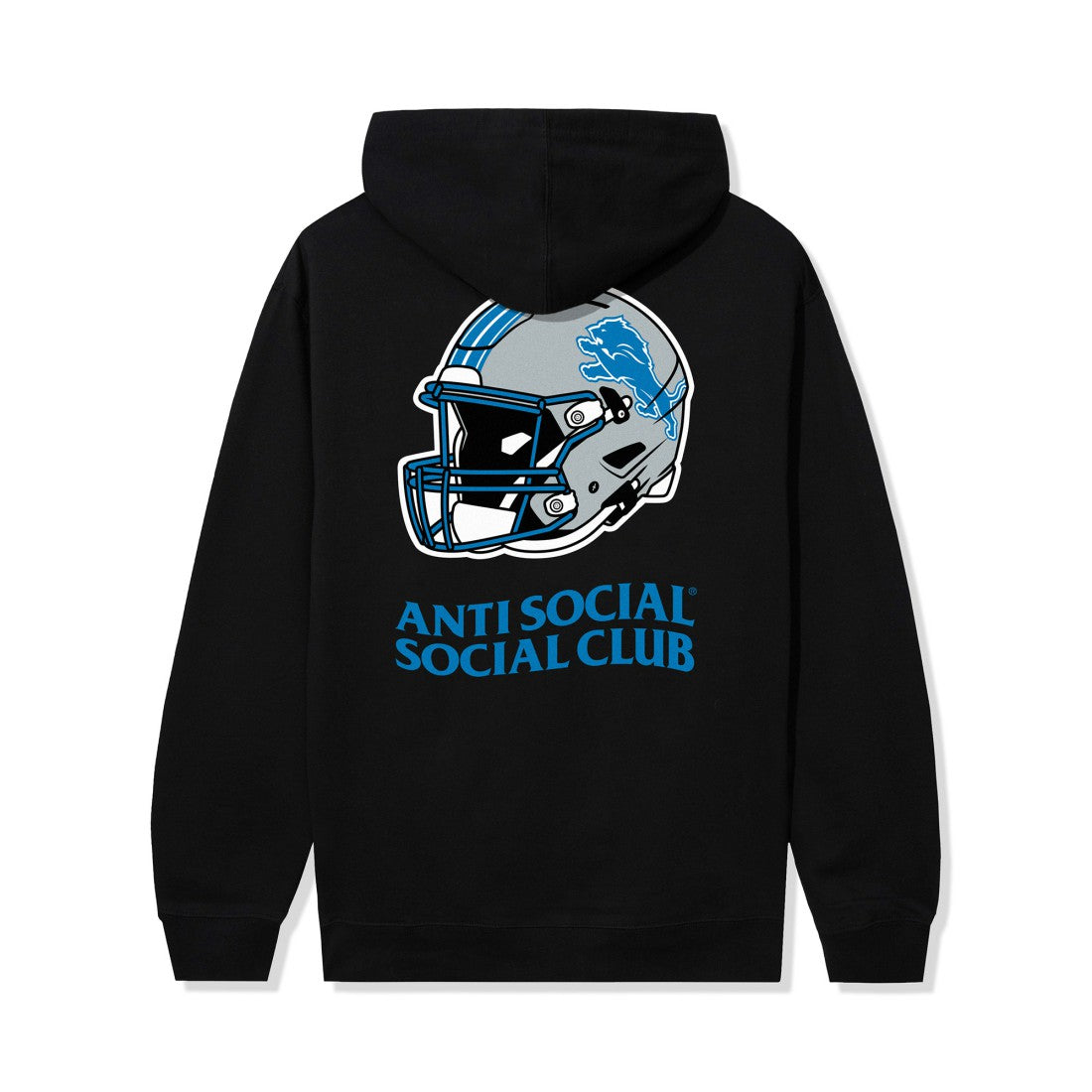AntiSocialSocialClub x NFL Unisex Impact Hoodie - Detroit Lions