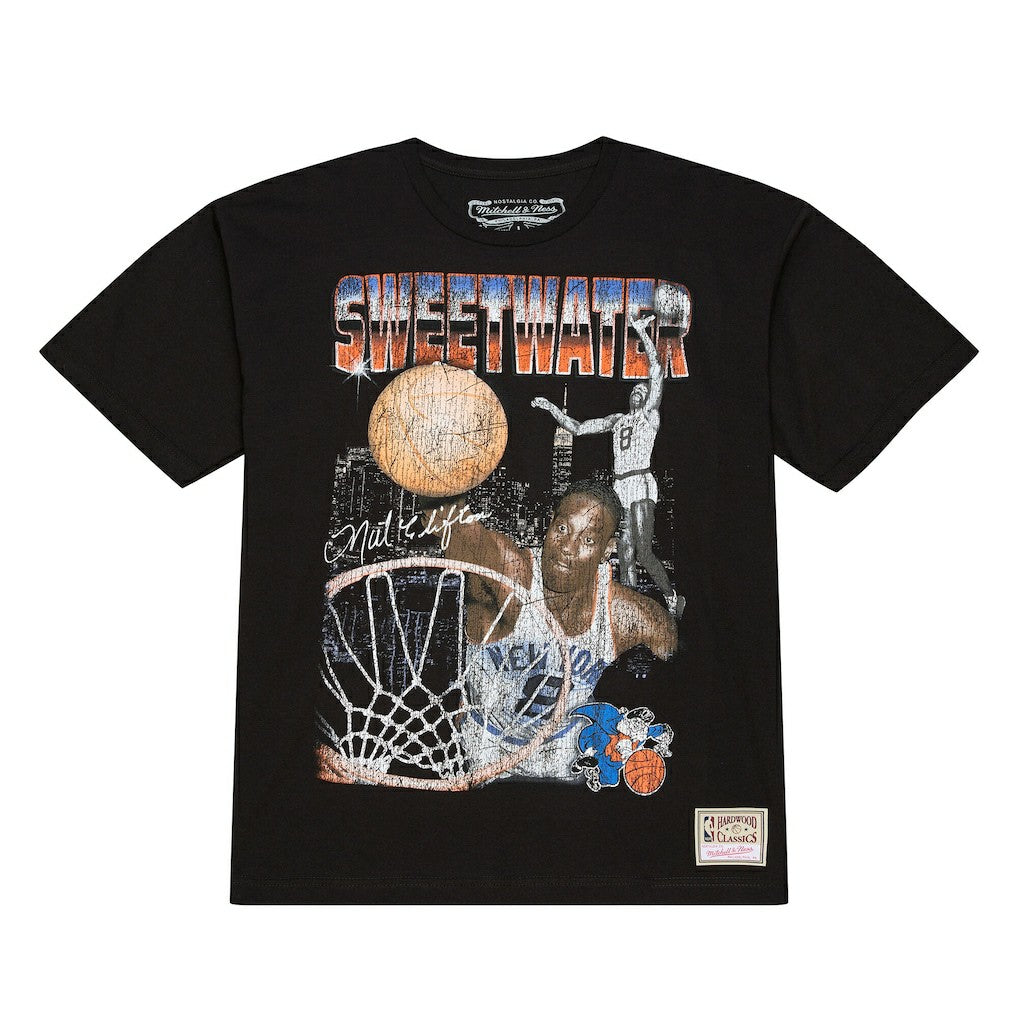 NBA Nathaniel Clifton New York Knicks 75th Anniversary Pioneers Player T-Shirt