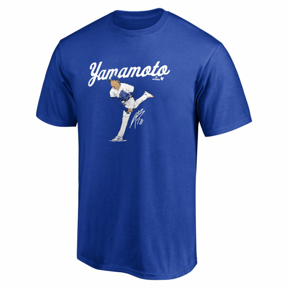 MLB Yoshinobu Yamamoto Los Angeles Dodgers BreakingT Unisex Ace T-Shirt