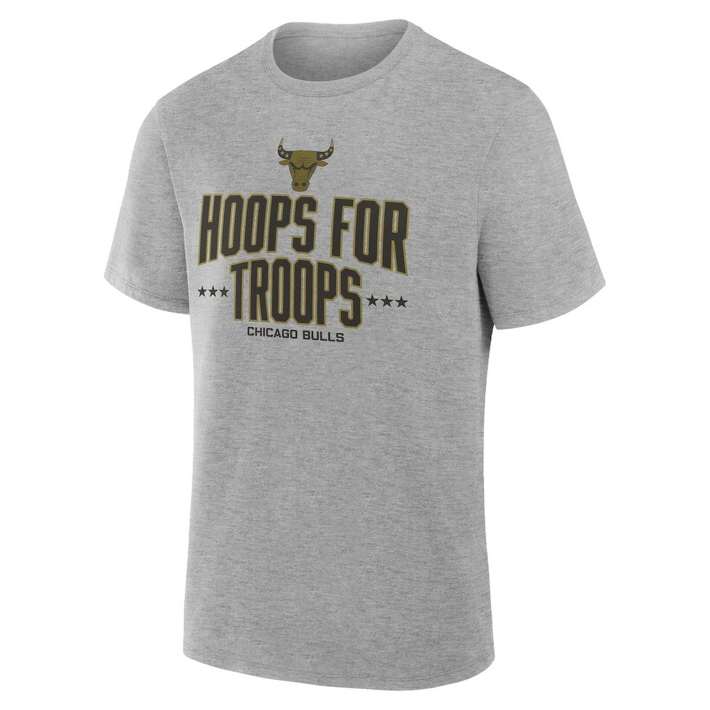 NBA Chicago Bulls Hoops For Troops T-Shirt sale