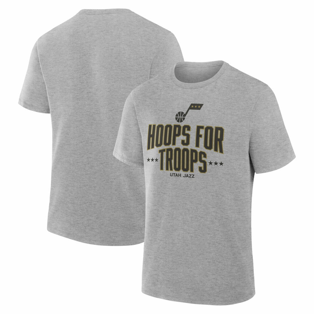 NBA Utah Jazz Hoops For Troops T-Shirt