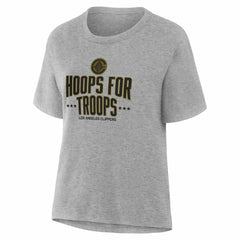 NBA LA Clippers Women's Hoops For Troops T-Shirt
