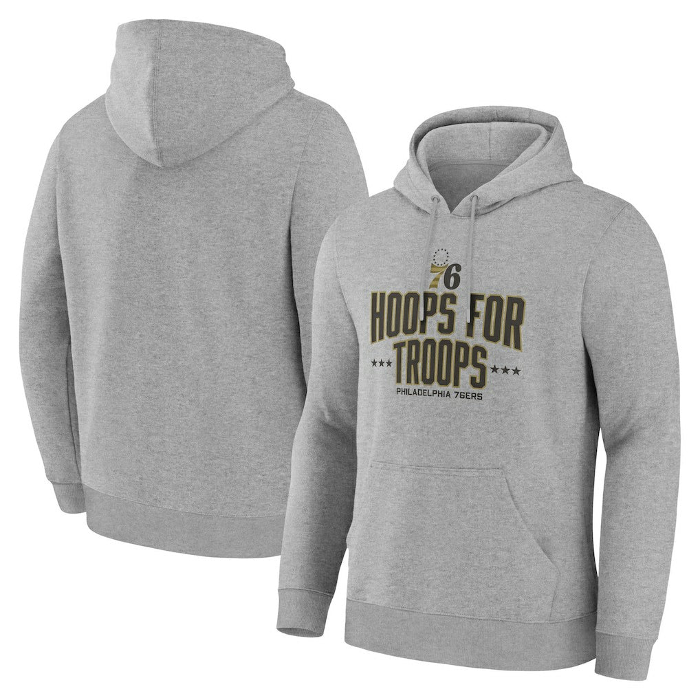 NBA Philadelphia 76ers Hoops For Troops Hoodie