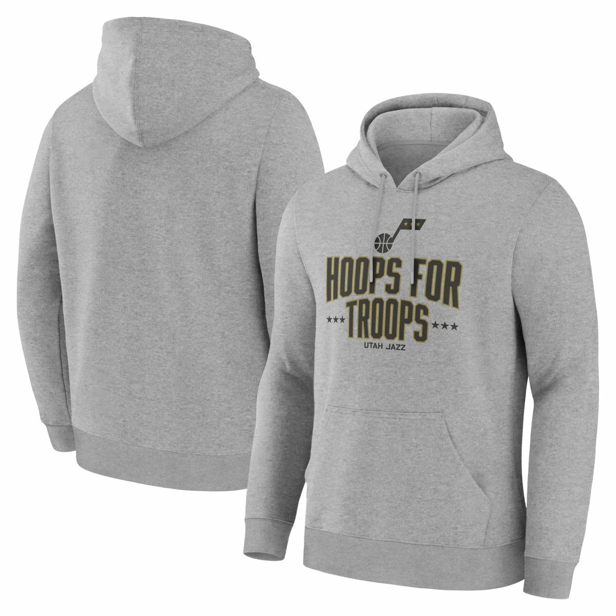 NBA Utah Jazz Hoops For Troops Hoodie