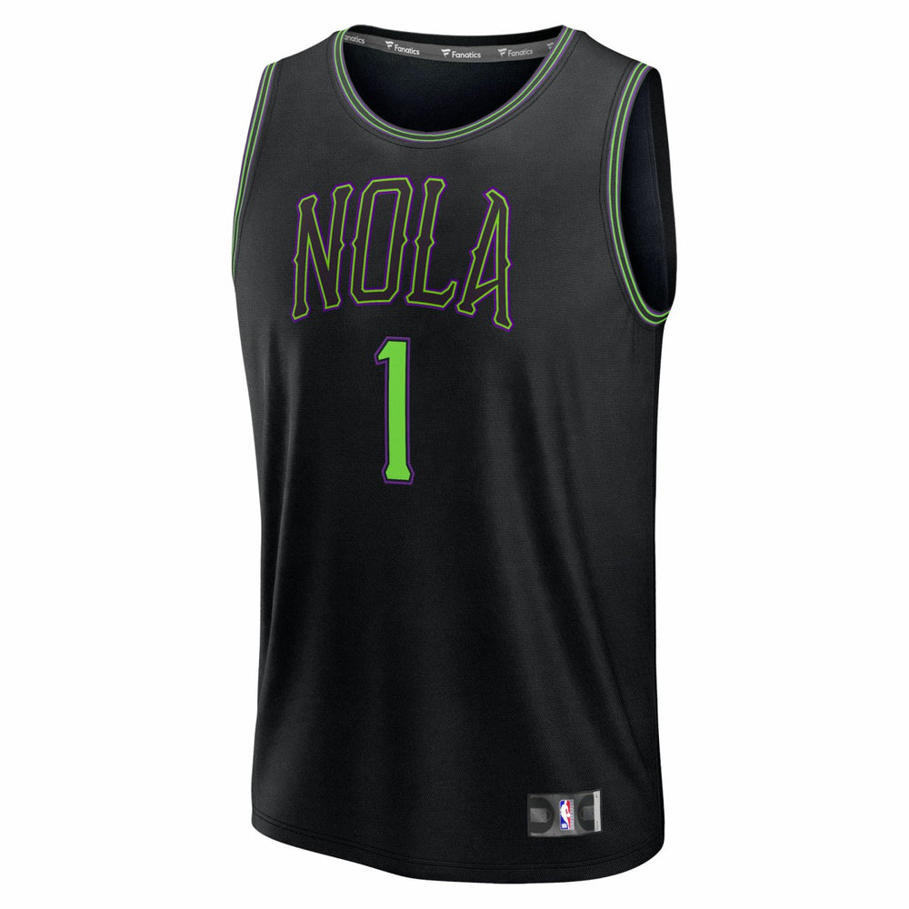 NBA Zion Williamson New Orleans Pelicans Youth 2025/26 City Edition Fastbreak Jersey