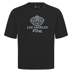 NHL Black Los Angeles Kings Levelwear Team Surge Luxe Signature Knit T-Shirt