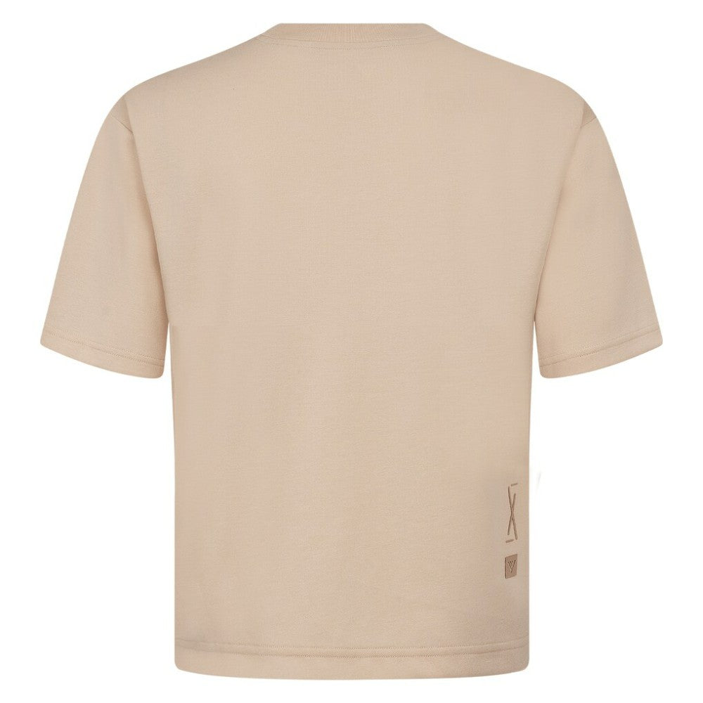 NHL Khaki Florida Panthers Levelwear Team Surge Luxe Signature Knit T-Shirt