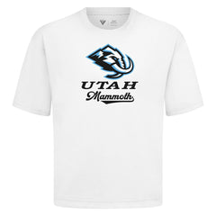NHL White Utah Mammoth Levelwear Team Surge Luxe Signature Knit T-Shirt
