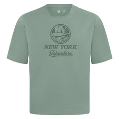 NHL Green New York Islanders Levelwear Shadow Surge Luxe Signature Knit T-Shirt