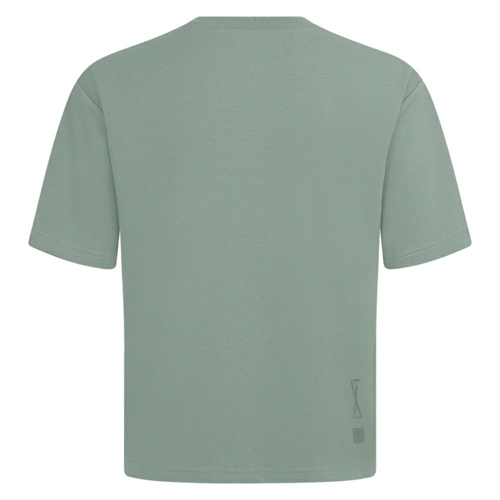 NHL Green New York Islanders Levelwear Shadow Surge Luxe Signature Knit T-Shirt