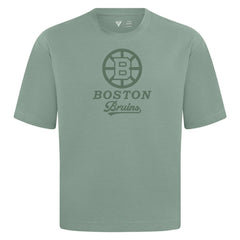 NHL Green Boston Bruins Levelwear Shadow Surge Luxe Signature Knit T-Shirt
