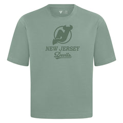 NHL Green New Jersey Devils Levelwear Shadow Surge Luxe Signature Knit T-Shirt