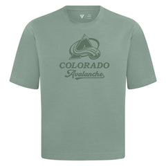 NHL Green Colorado Avalanche Levelwear Shadow Surge Luxe Signature Knit T-Shirt