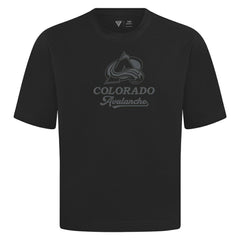 NHL Black Colorado Avalanche Levelwear Shadow Surge Luxe Signature Knit T-Shirt