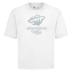 NHL White Minnesota Wild Levelwear Shadow Surge Luxe Signature Knit T-Shirt