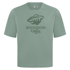 NHL Green Minnesota Wild Levelwear Shadow Surge Luxe Signature Knit T-Shirt