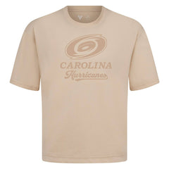 NHL Khaki Carolina Hurricanes Levelwear Shadow Surge Luxe Signature Knit T-Shirt